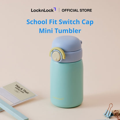 LocknLock School Fit Switch Cap Mini Tumbler