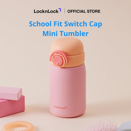 LocknLock School Fit Switch Cap Mini Tumbler