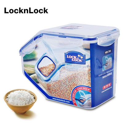 LocknLock Flip-Top Kitchen Caddy 5L HPL700