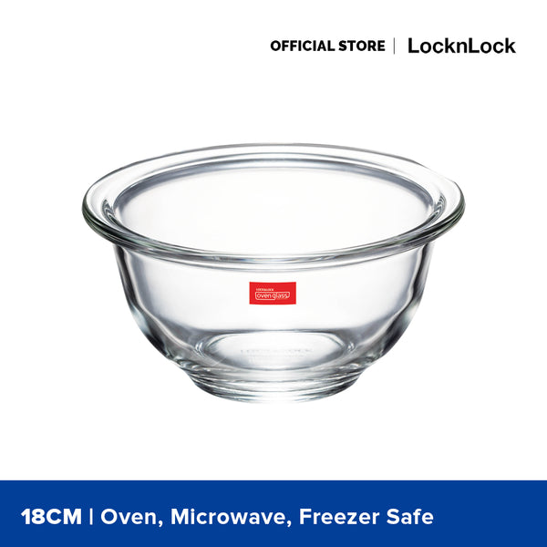 LocknLock Oven Glass Mixing Bowl 1.5L/18cm LLG013